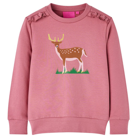 VidaXL Kinderpullover 92 himbeerfarben