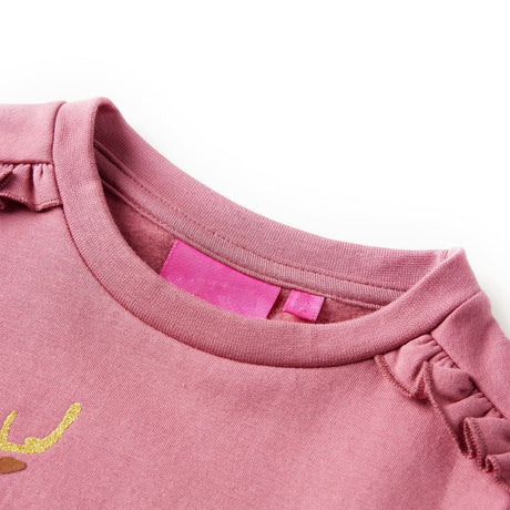VidaXL Kinderpullover 104 himbeerfarben