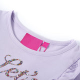 VidaXL Kindershirt mit langen Ärmeln 140 Hellflieder