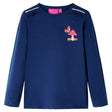 VidaXL Kindershirt mit langen Ärmeln 116 Marineblau