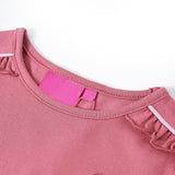 VidaXL Kindershirt mit langen Ärmeln 92 himbeerfarben