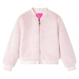 VidaXL Kindermantel 104 Kunstfell Zartrosa
