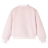 VidaXL Kindermantel 140 Kunstfell Zartrosa