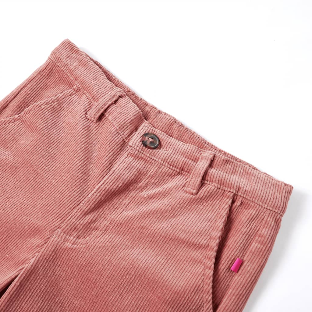 VidaXL Kinderhose 92 Cord altrosa