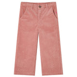 VidaXL Kinderhose 104 Cord Altrosa