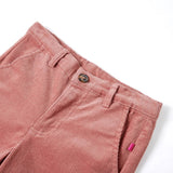 VidaXL Kinderhose 116 Cord Altrosa