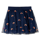 VidaXL Kinderrock mit Tüll 116 Marineblau