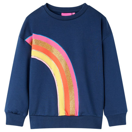 VidaXL Kinderpullover 116 Marineblau