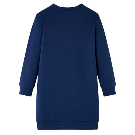 VidaXL Kinderkleid 104 Marineblau
