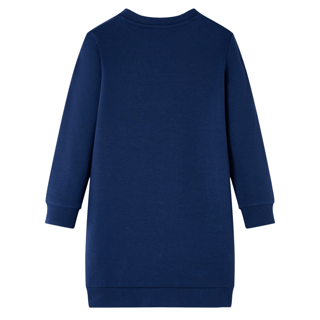 VidaXL Kinderkleid 116 Marineblau