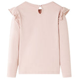 VidaXL Kindershirt mit langen Ärmeln 116 rosa