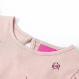 VidaXL Kindershirt mit langen Ärmeln 128 rosa