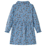 VidaXL Kinderkleid mit langen Ärmeln 92 in der Farbe Petrol