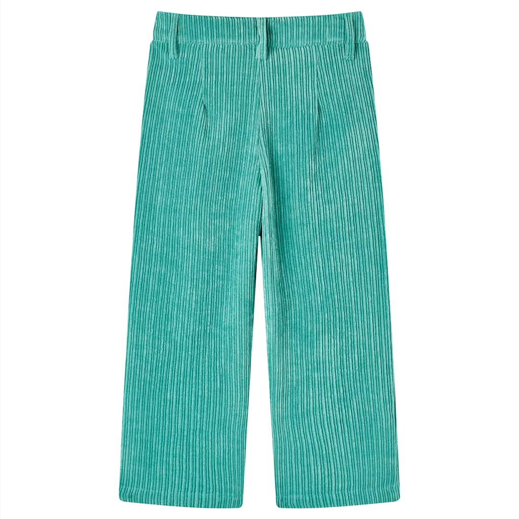 VidaXL Kinderhose 104 Cord Mintgrün