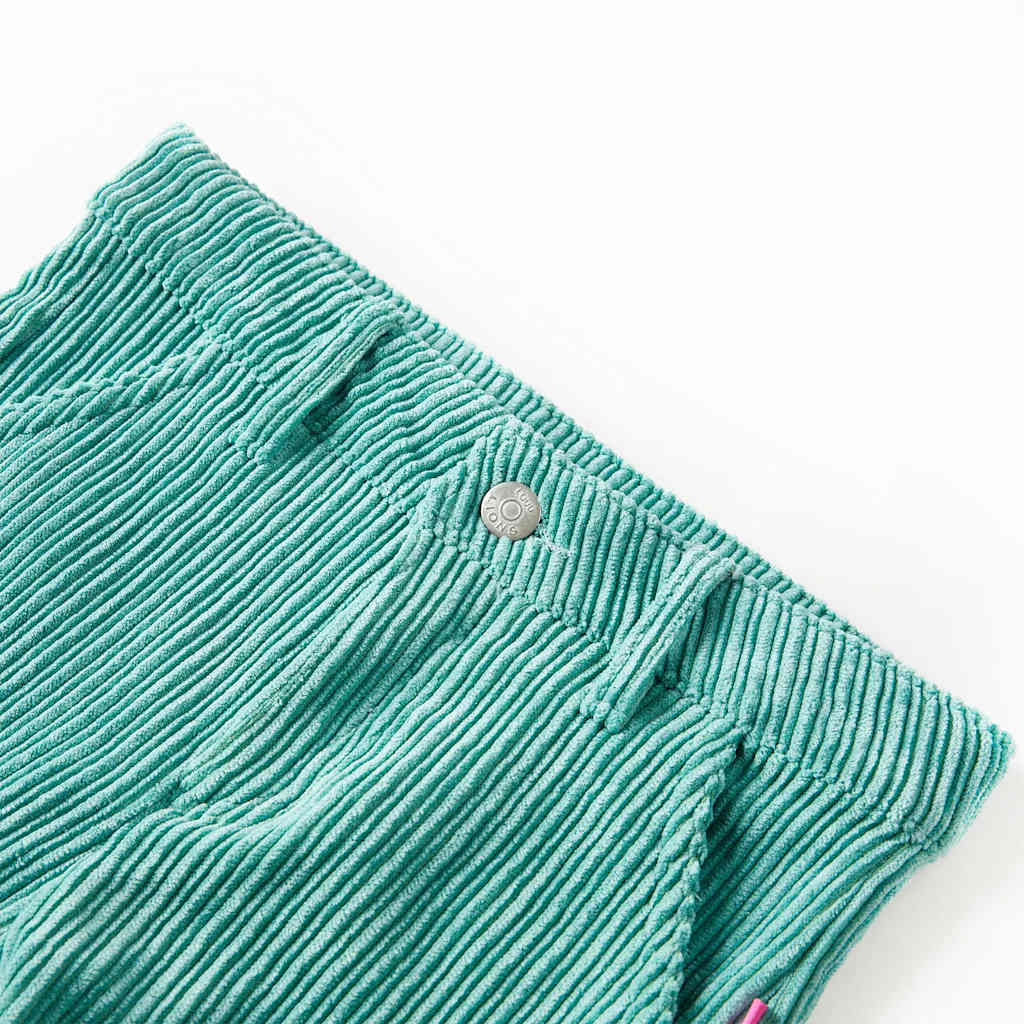 VidaXL Kinderhose 104 Cord Mintgrün