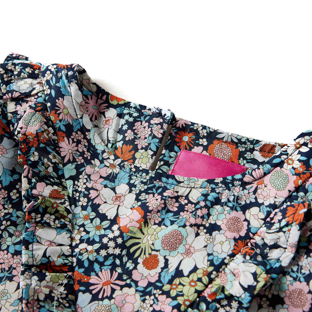 VidaXL Kindershirt mit langen Ärmeln 104 dunkelblau