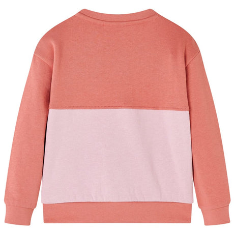 VidaXL Kinderpullover Blockdesign 104 Rosa