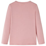 VidaXL Kindershirt mit langen Ärmeln 92 rosa