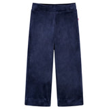 VidaXL Kinderhose Samt 104 dunkelblau