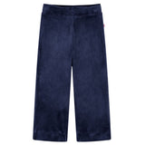 VidaXL Kinderhose Samt 140 Dunkelblau