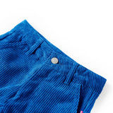 VidaXL Kinderhose 92 Cord Kobaltblau