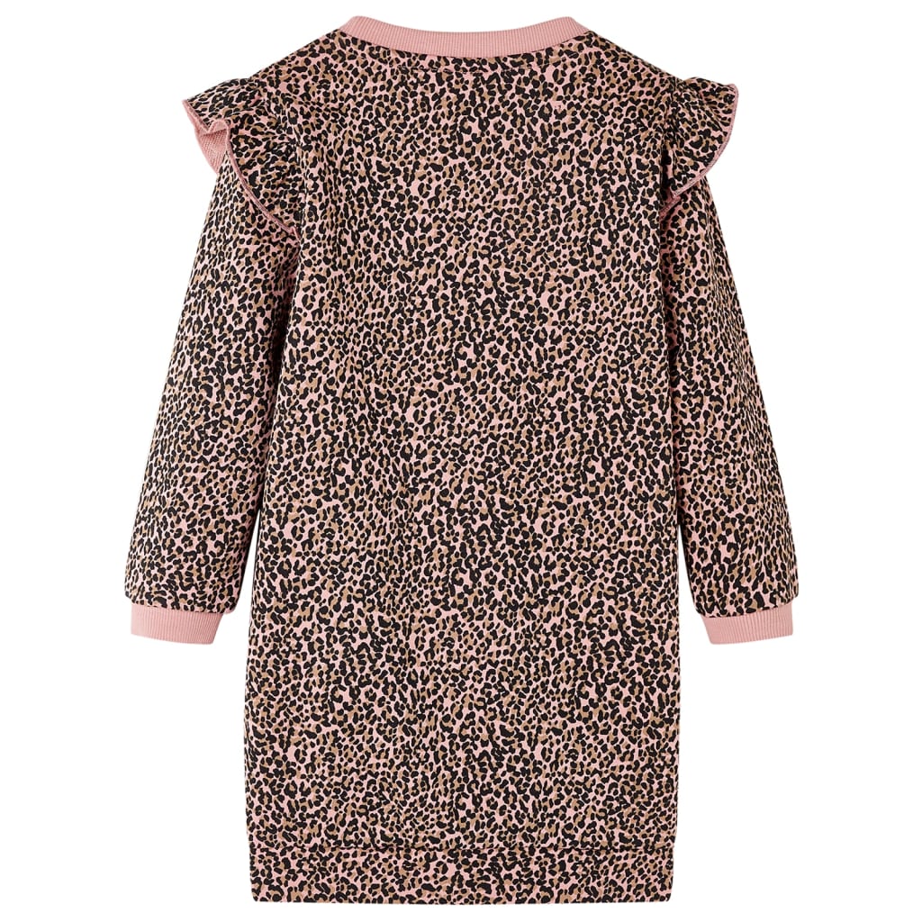 VidaXL Kinderkleid 92 mittelrosa