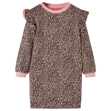 VidaXL Kinderkleid 104 mittelrosa