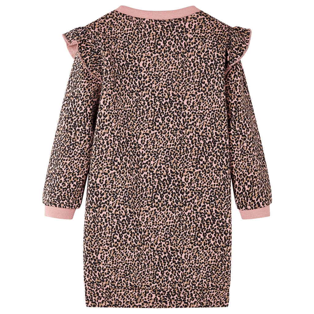 VidaXL Kinderkleid 116 mittelrosa