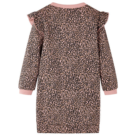 VidaXL Kinderkleid 116 mittelrosa