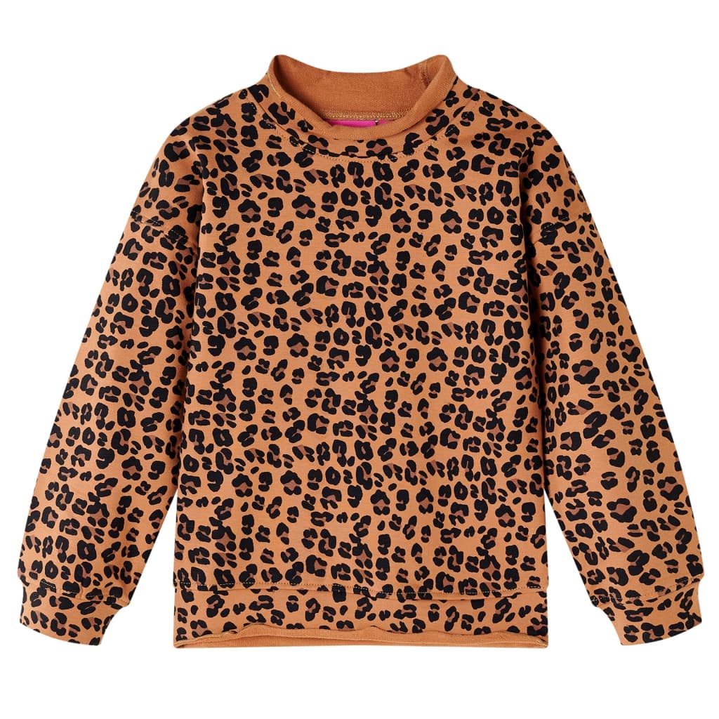VidaXL Kinderpullover 128 hellcognacfarben