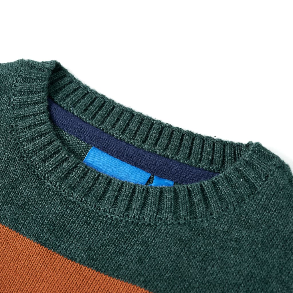 VidaXL Kinderpullover gestrickt 140 mehrfarbig