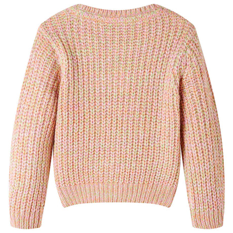 VidaXL Kinderpullover gestrickt 104 zartrosa