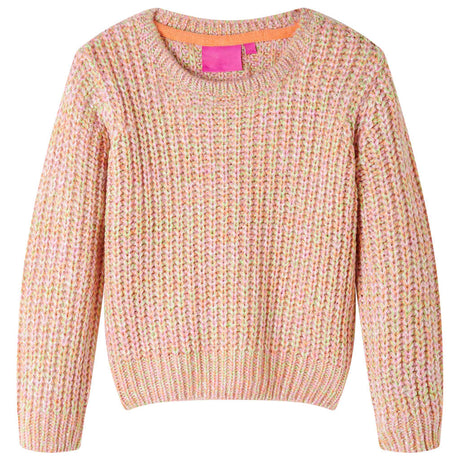 VidaXL Kinderpullover gestrickt 116 zartrosa