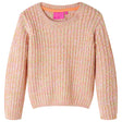 Vidaxl Kinderpullover gestrickt 116 zartrosa