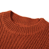 VidaXL Kinder-Spencer-Strick 104 cognacfarben