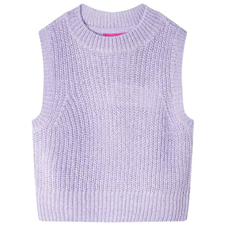 VidaXL Kinder-Strickjacke Spencer 128 Hellflieder