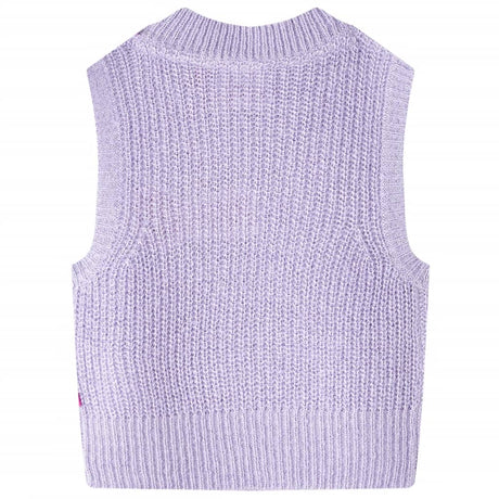 VidaXL Kinder-Strickjacke Spencer 128 Hellflieder