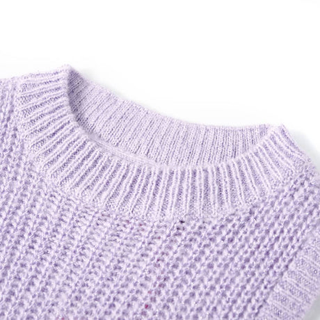 VidaXL Kinder-Strickjacke Spencer 128 Hellflieder