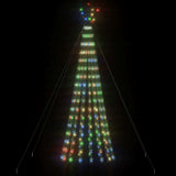 VidaXL Lichtkegel 275 mehrfarbige LEDs 180 cm