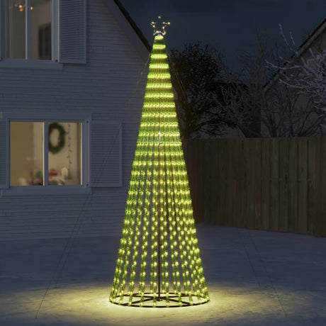 Vidaxxl LED-Weihnachtsbaum 688 LEDs warmweiß 300 cm