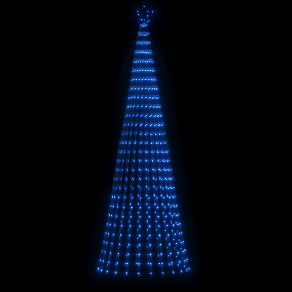 Vidaxxl LED-Weihnachtsbaum 688 LEDs 300 cm blau