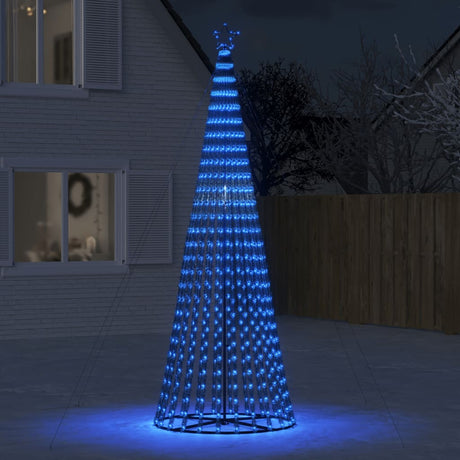 Vidaxxl LED-Weihnachtsbaum 688 LEDs 300 cm blau