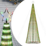 Vidaxxl Lichtkegel 688 mehrfarbige LEDs 300 cm
