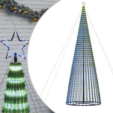 VidaXL Lichtkegel 1544 blaue LEDs 500 cm