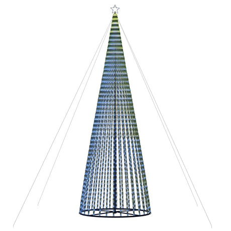 VidaXL Lichtkegel 1544 blaue LEDs 500 cm