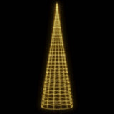 Vidaxxl LED-Weihnachtsbaum am Fahnenmast 3000 LEDs warmweiß 800 cm