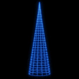 Vidaxxl LED-Weihnachtsbaum am Fahnenmast 3000 LEDs 800 cm blau