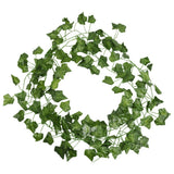 VidaXL Weihnachtsgirlanden Efeu 24 Stk. 200 cm Grün