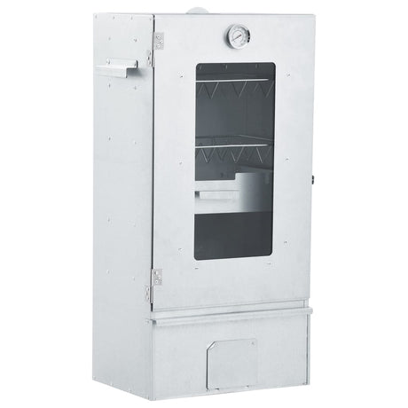 VidaXL BBQ Smoker mit Kaltrauchgenerator aus verzinktem Stahl