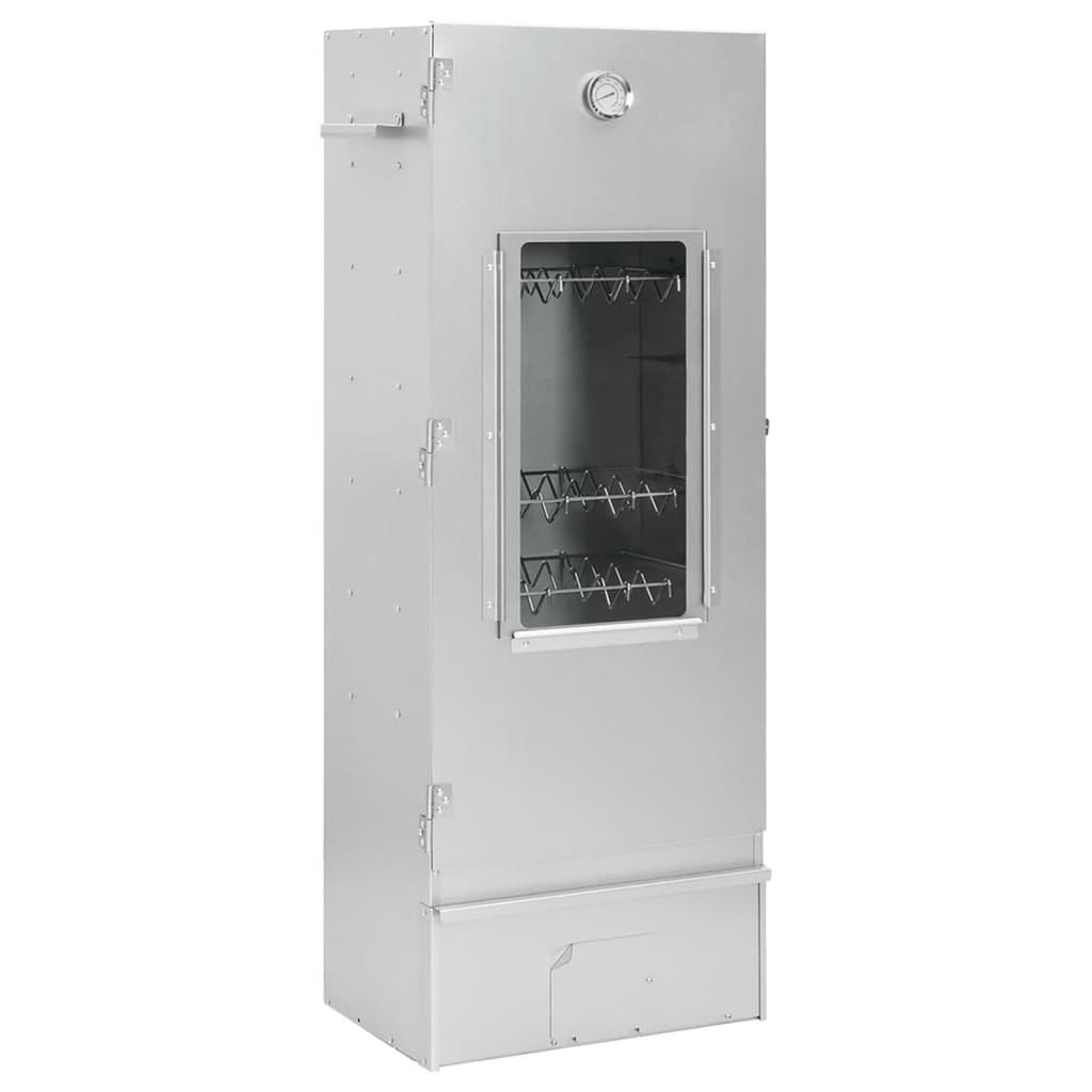 VidaXL BBQ Smoker mit Kaltrauchgenerator aus verzinktem Stahl